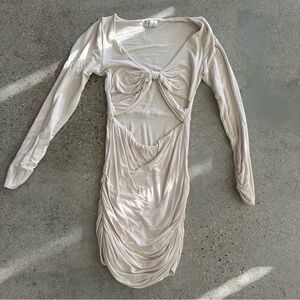 Oh Polly mini cutout dress